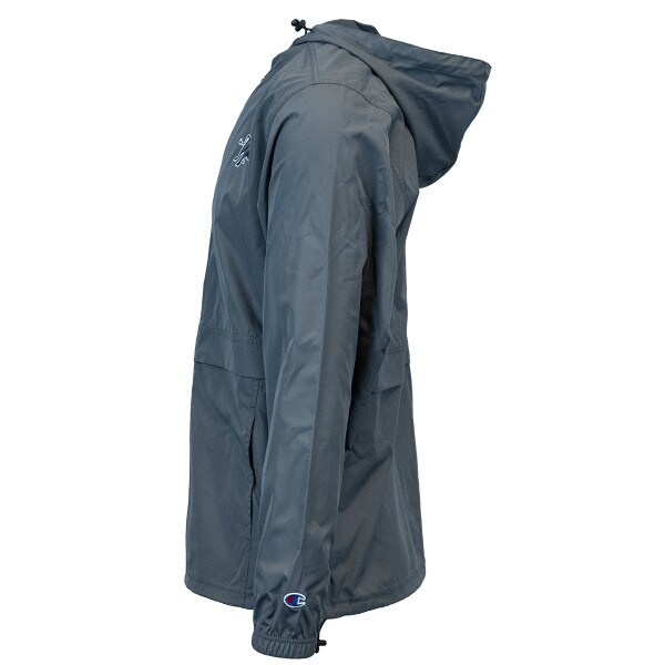 Aggie Bull Windbreaker Jacket Gray